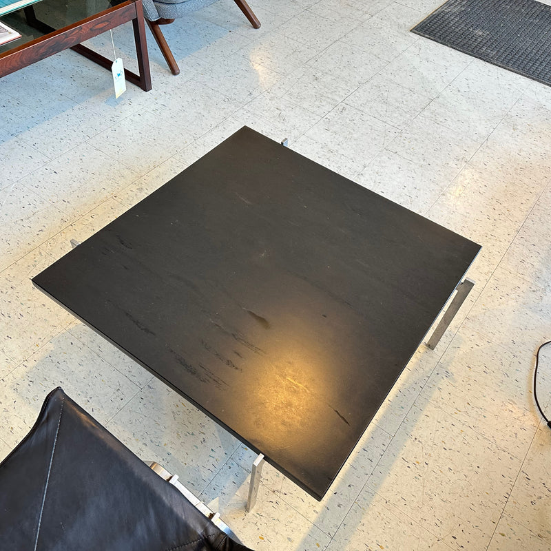 Black Slate Coffee Table By Poul Kjærholm For E. Kold Christensen