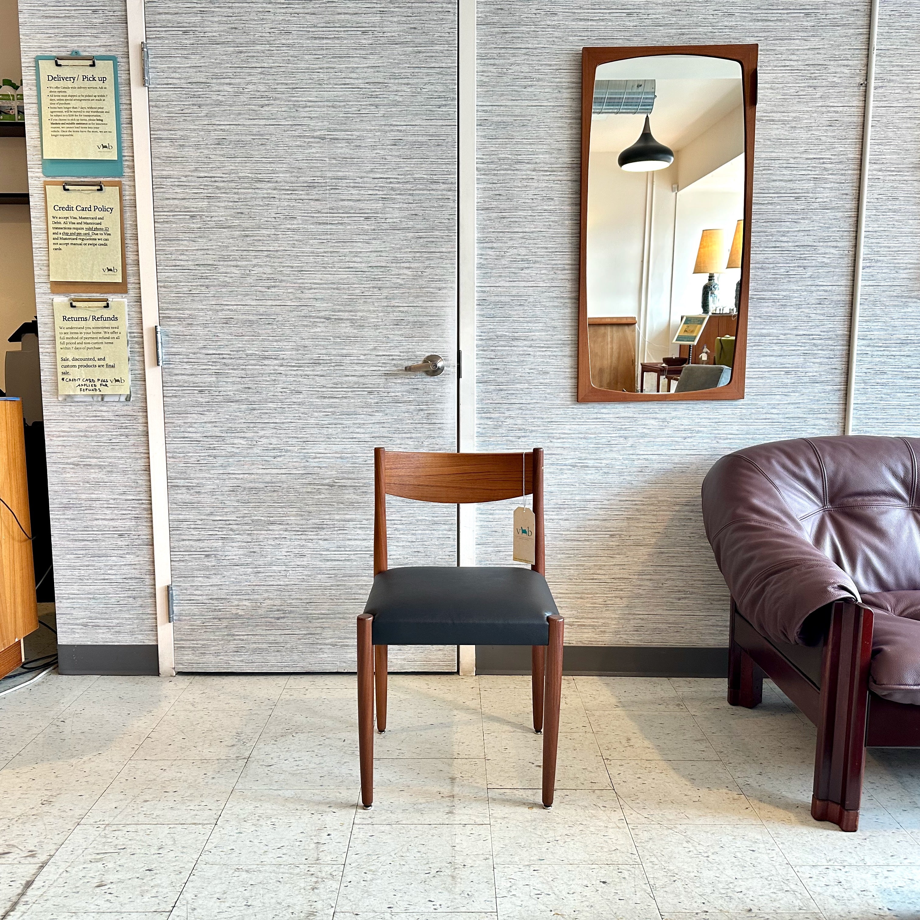 DanishModernTeakDiningChairByP