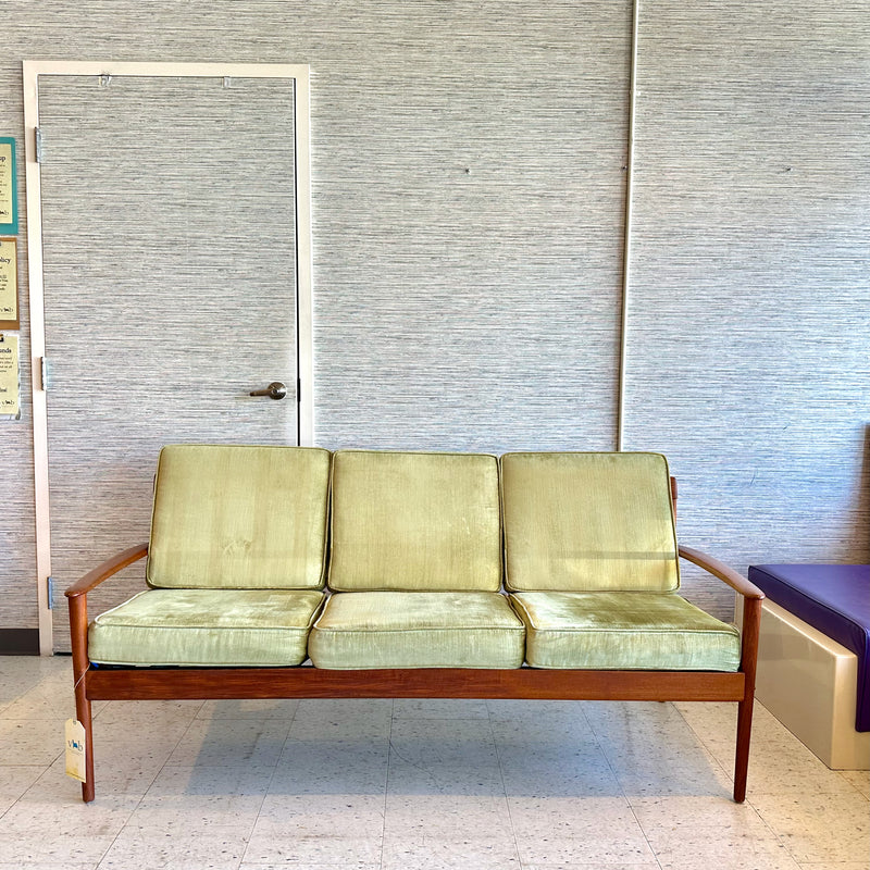 Danish Modern Teak Sofa By Grete Jalk For Poul Jeppesens