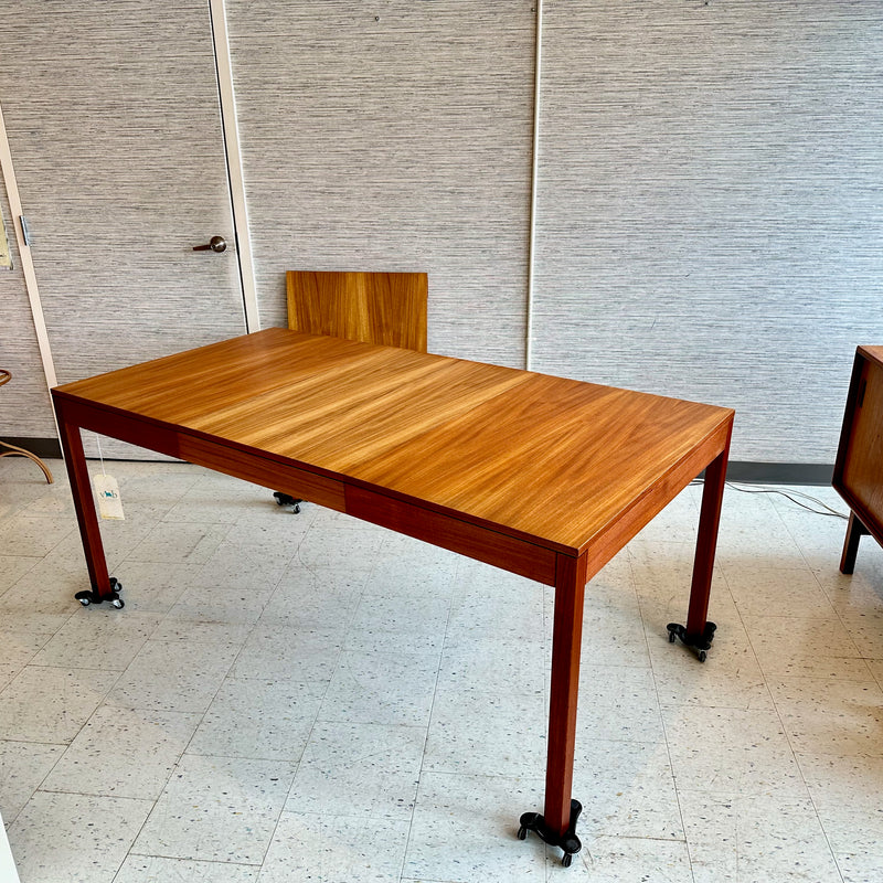Mid-Century Modern Teak Extending Dining Table By REFF