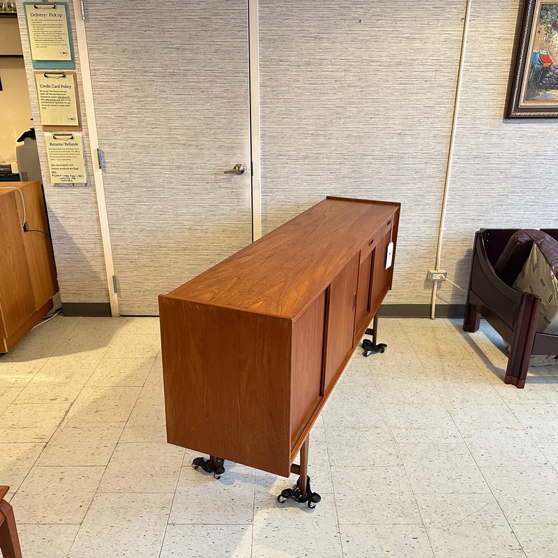 Belgian Mid-Century Teak Sideboard By OMF