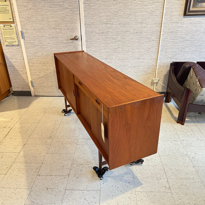 Belgian Mid-Century Teak Sideboard By OMF