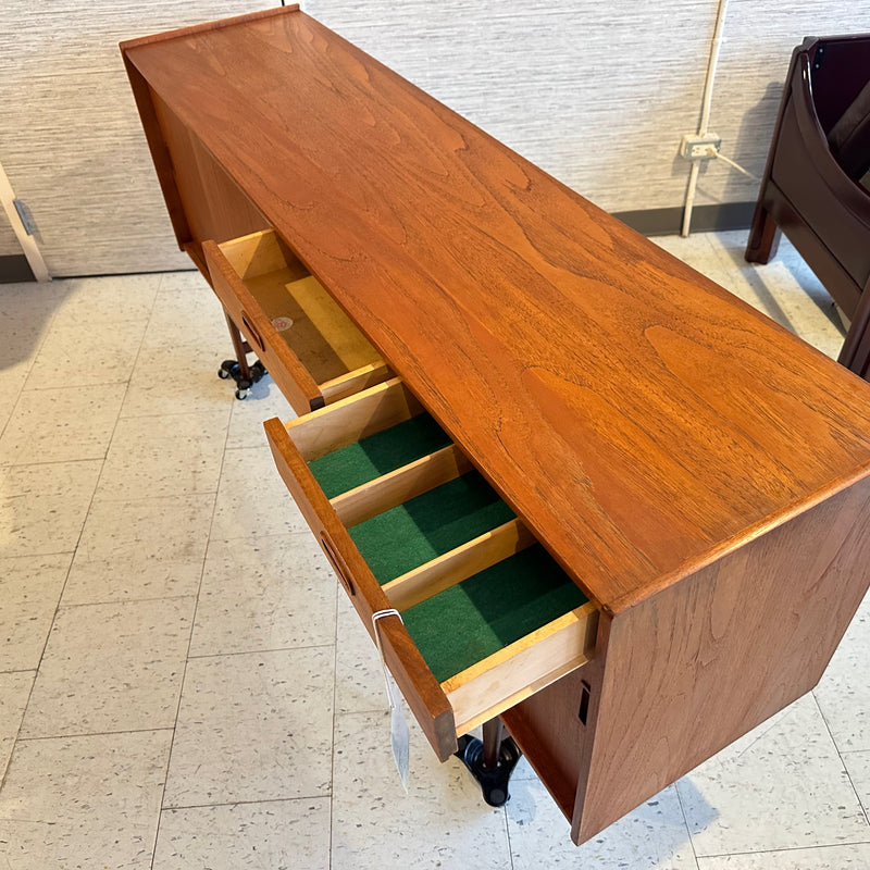 Belgian Mid-Century Teak Sideboard By OMF