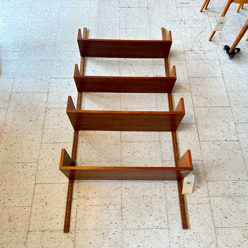 Canadian Mid-Century Modern Teak Single Section Wall Unit By REFF