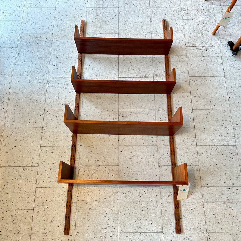 Canadian Mid-Century Modern Teak Single Section Wall Unit By REFF