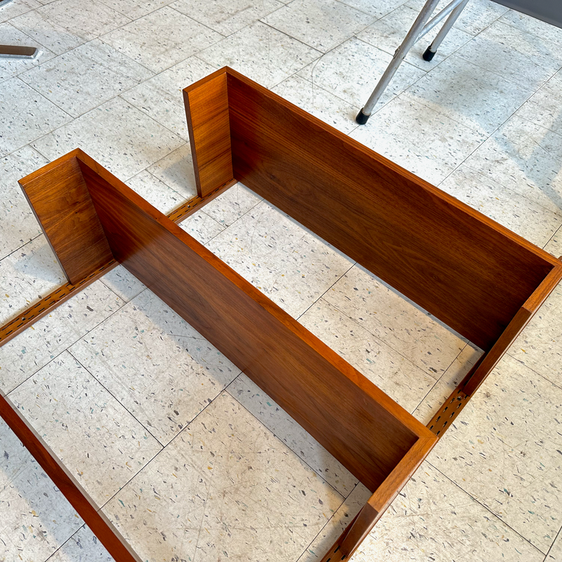 Canadian Mid-Century Modern Teak Single Section Wall Unit By REFF