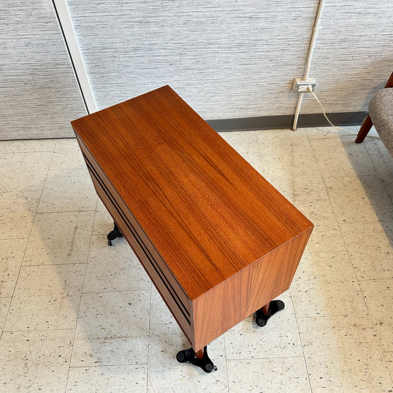 Compact Mid-Century Teak 3 Drawer Cabinet By REFF