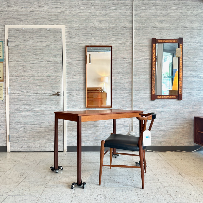 Compact Mid-Century Teak Desk Table By REFF