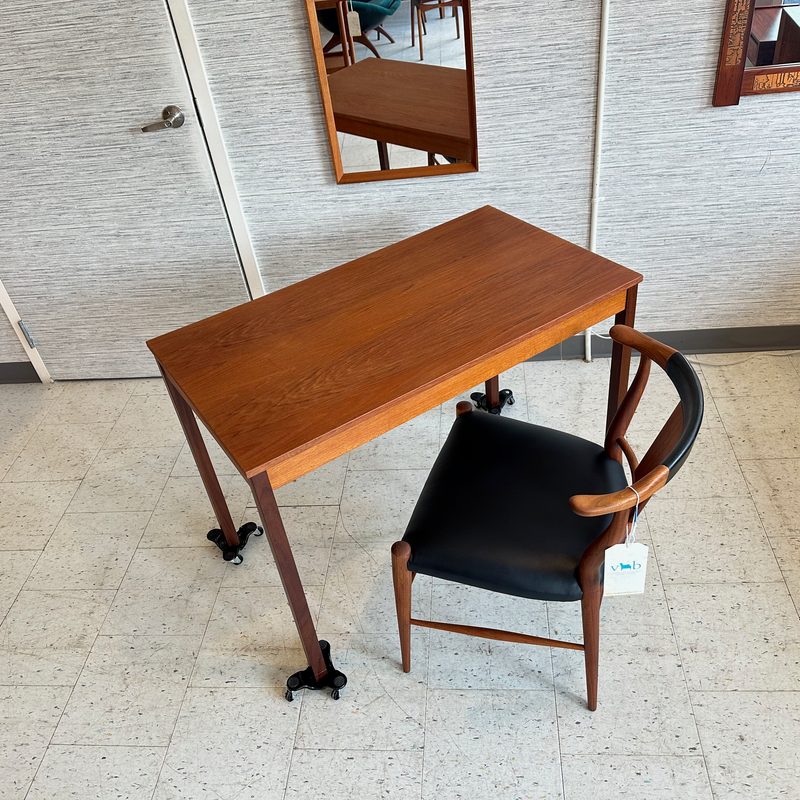 Compact Mid-Century Teak Desk Table By REFF