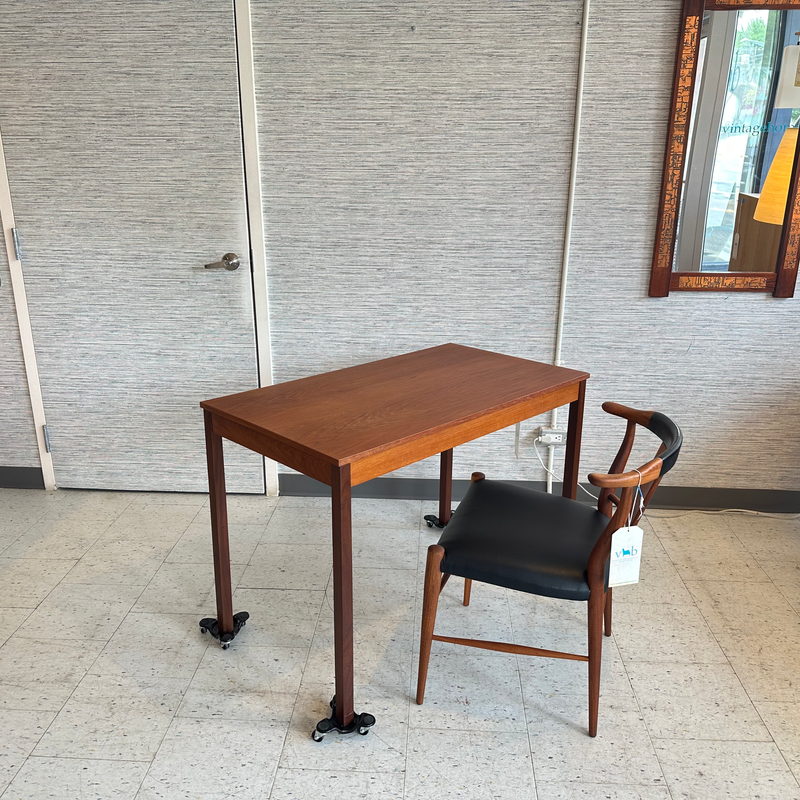 Compact Mid-Century Teak Desk Table By REFF