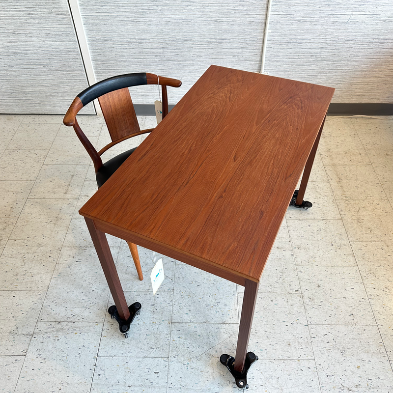 Compact Mid-Century Teak Desk Table By REFF