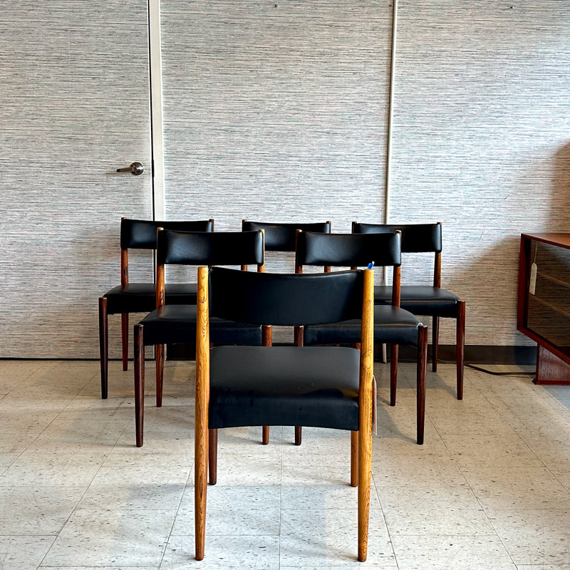 Danish Mid-Century Rosewood Dining Chairs By Madsen And Schubell