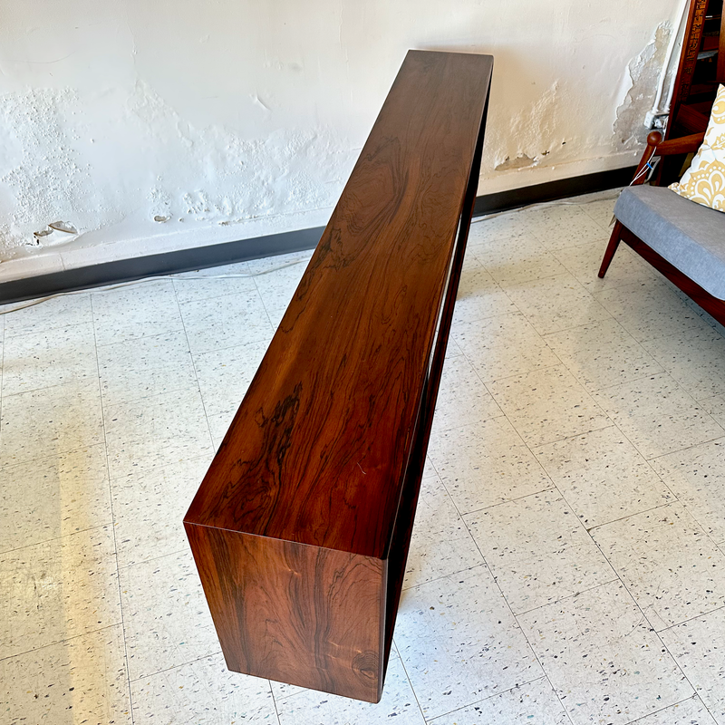 Danish Mid-Century Rosewood Media Cabinet By HP Hansen