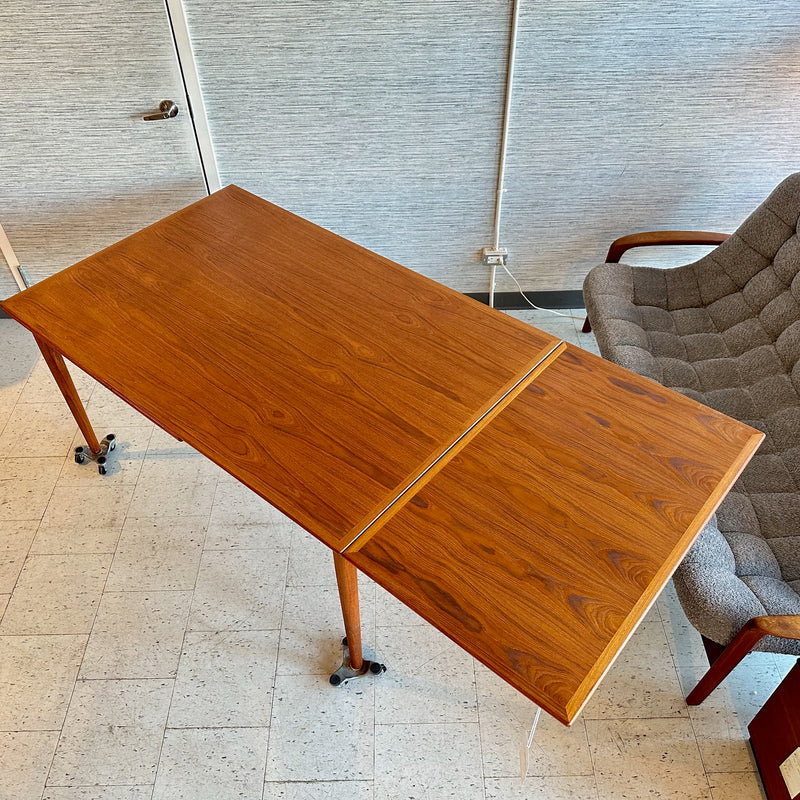 Danish Modern Extending Dining Table By Skovmand And Andersen In Teak