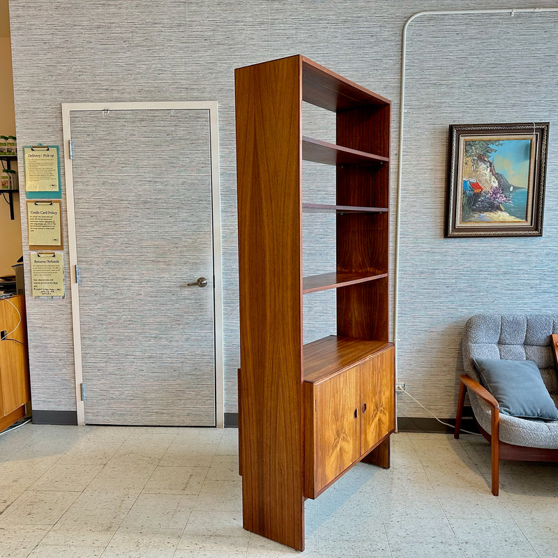 Danish Modern Freestanding Rosewood Wall Unit By Rud Thygesen & Johnny Sorensen