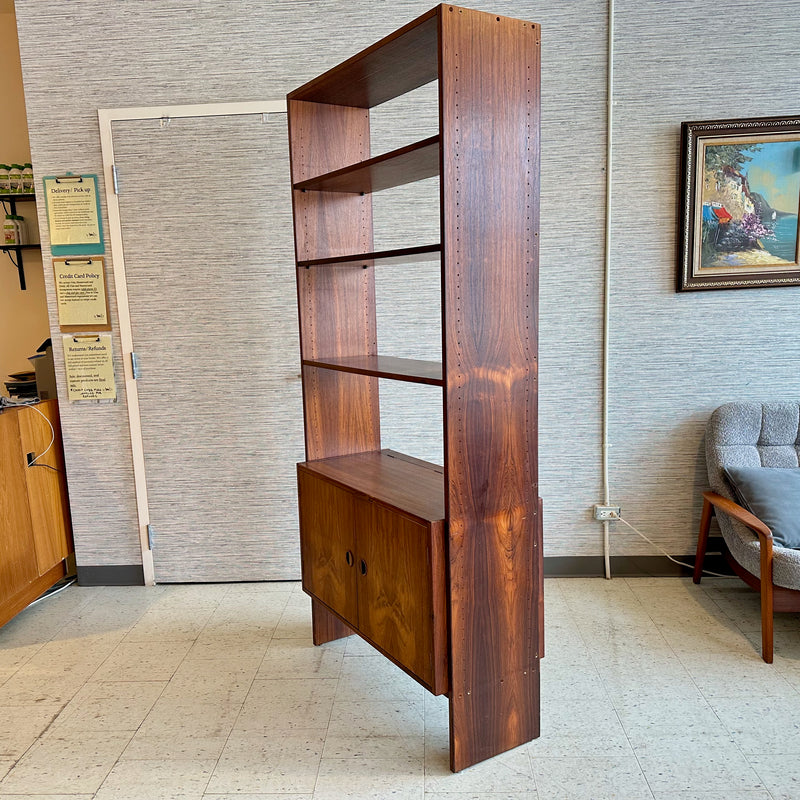 Danish Modern Freestanding Rosewood Wall Unit By Rud Thygesen & Johnny Sorensen