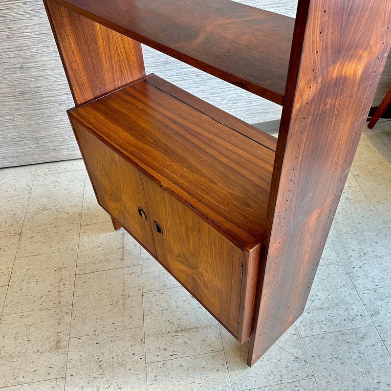 Danish Modern Freestanding Rosewood Wall Unit By Rud Thygesen & Johnny Sorensen