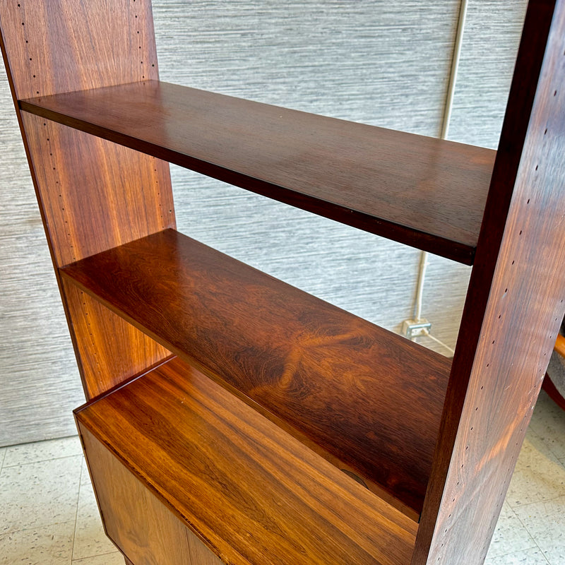 Danish Modern Freestanding Rosewood Wall Unit By Rud Thygesen & Johnny Sorensen