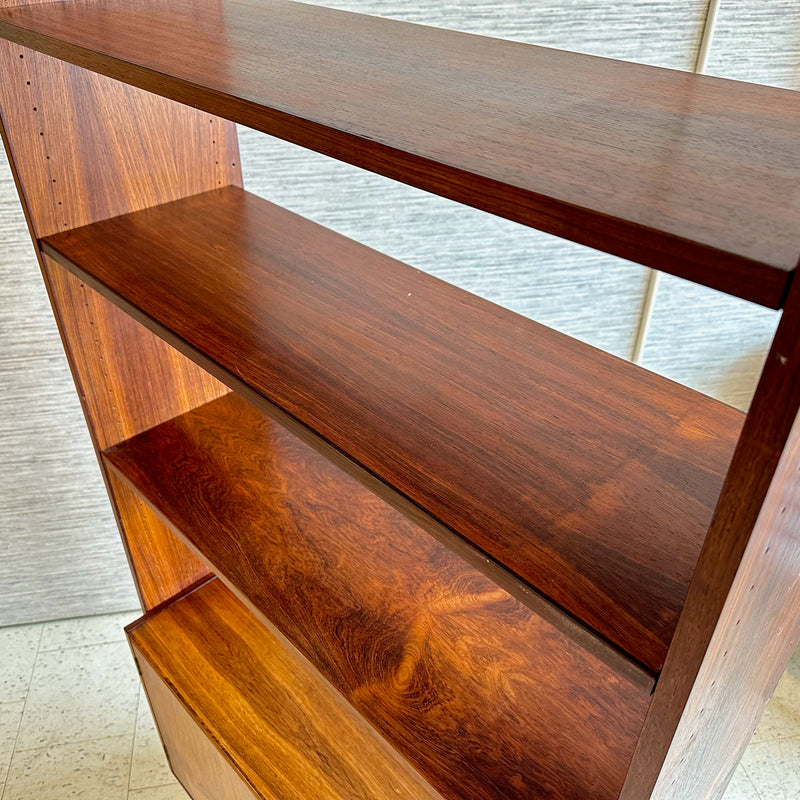 Danish Modern Freestanding Rosewood Wall Unit By Rud Thygesen & Johnny Sorensen