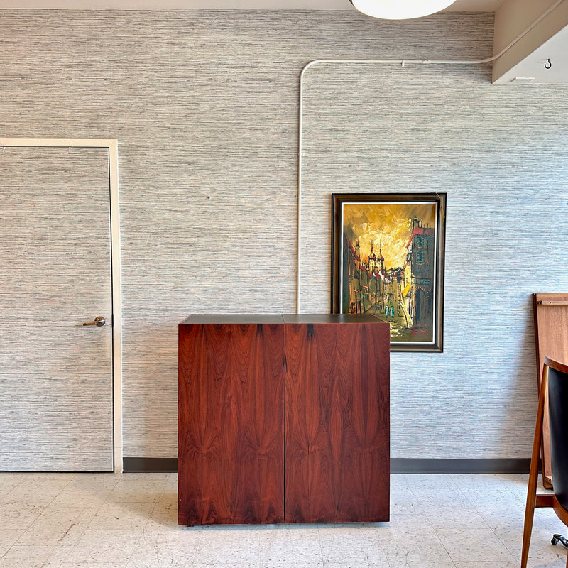 Danish Modern Rosewood Dry Bar By Dyrlund For De Boer&