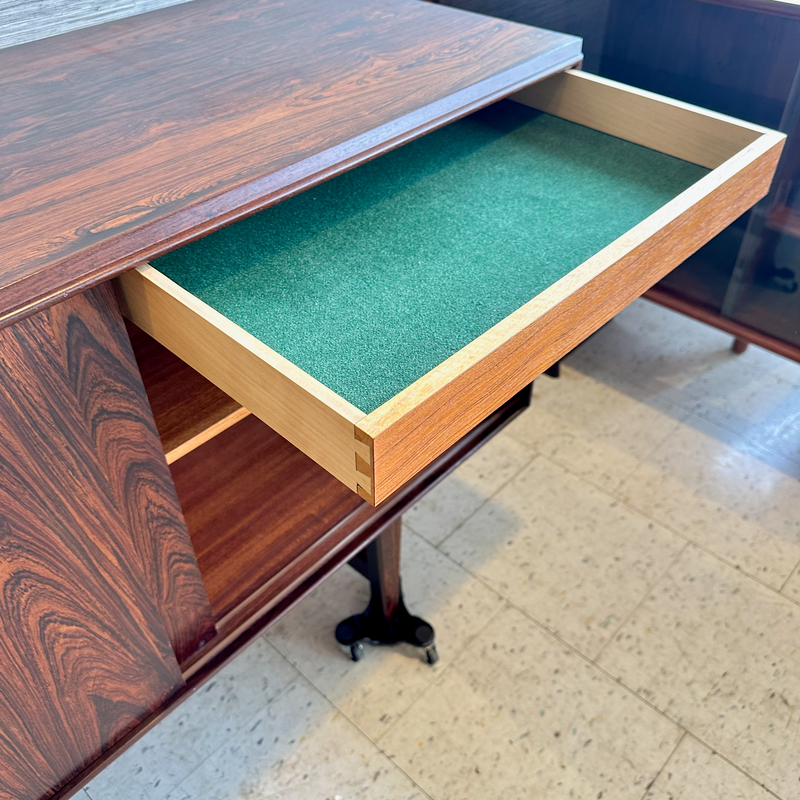 Danish Modern Sideboard by HP Hansen In Brazilian Rosewood