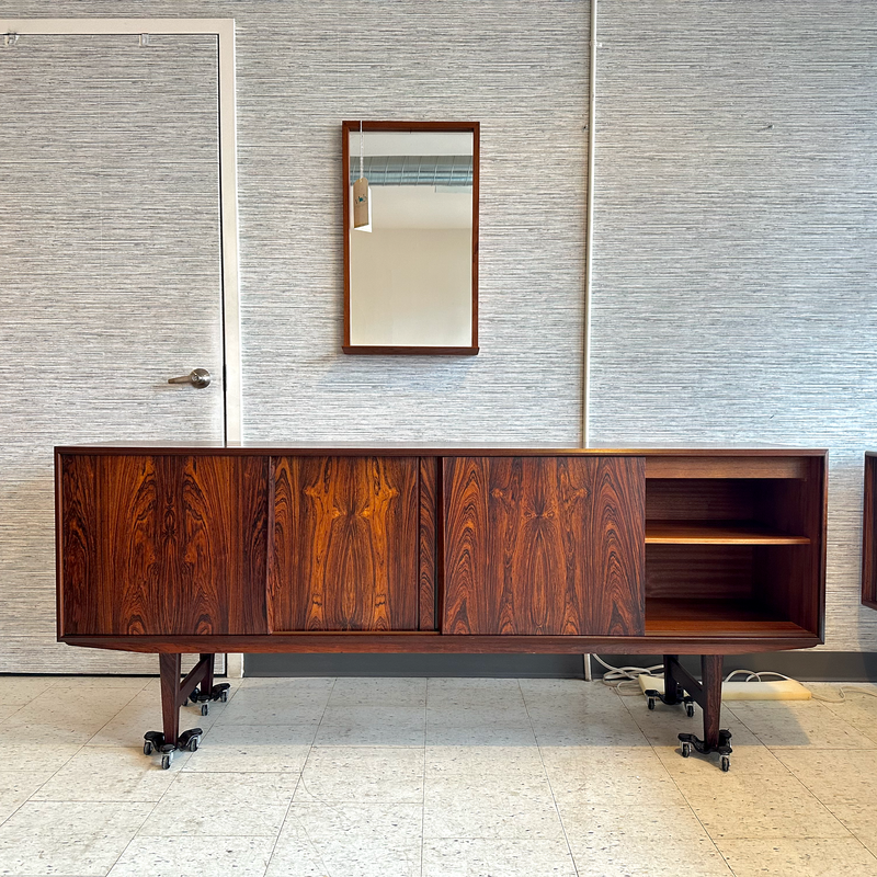 Danish Modern Sideboard by HP Hansen In Brazilian Rosewood