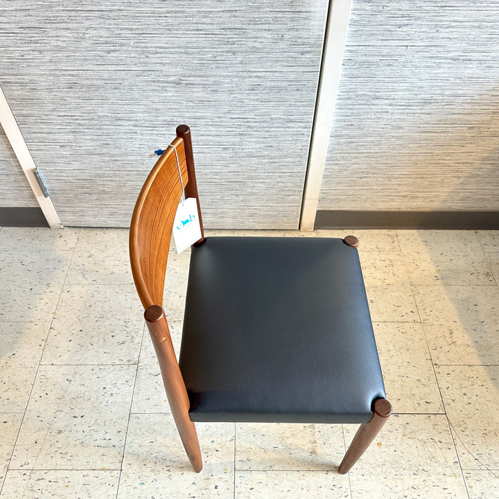 Poul M. Volther Dining Chair ダークブラウン Danish Modern Teak Dining Chair By Poul Volther For Frem Rojle