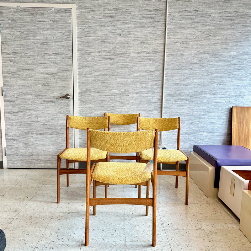 Danish Modern Teak Dining Chairs By Findahl&