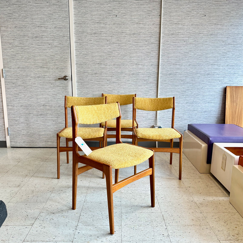 Danish Modern Teak Dining Chairs By Findahl&