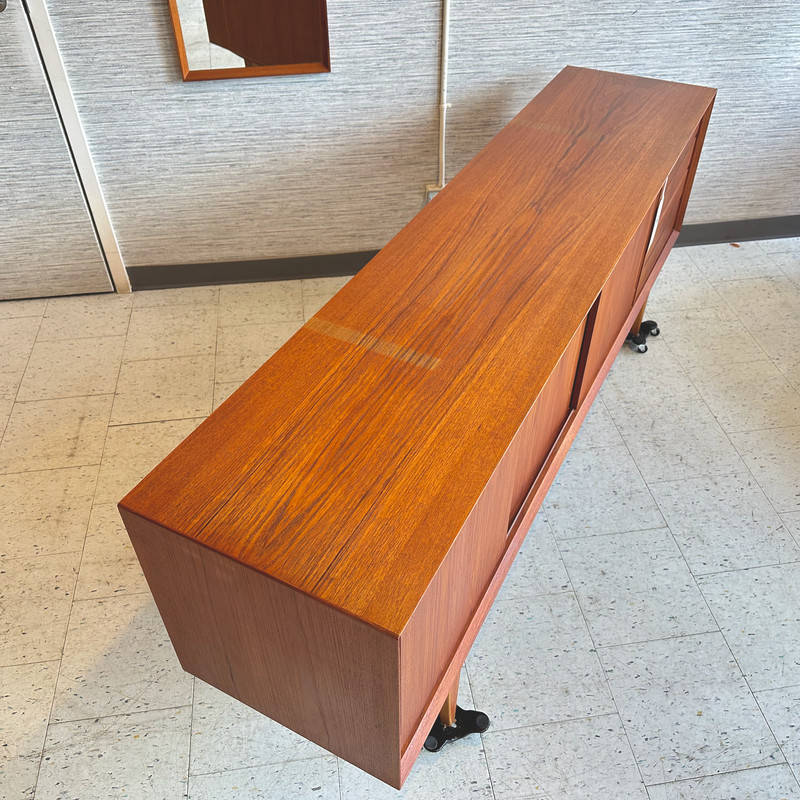 Danish Modern Teak Minimalist Sideboard