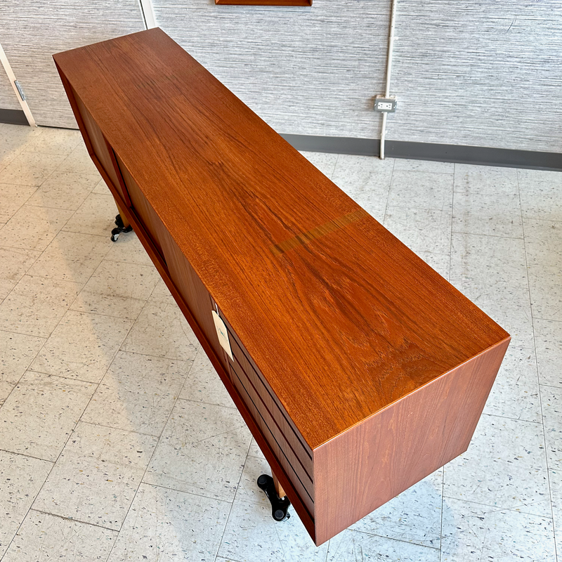 Danish Modern Teak Minimalist Sideboard