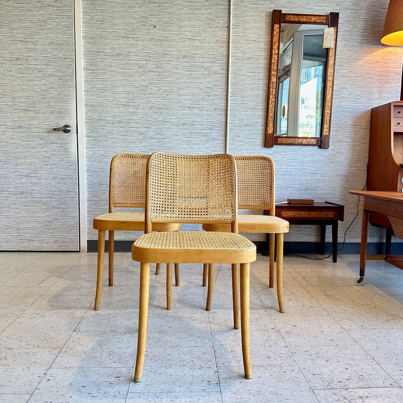 Early Model A 811 And A 811/ F Chairs by Josef Hoffmann for Thonet