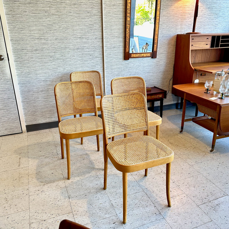 Early Model A 811 And A 811/ F Chairs by Josef Hoffmann for Thonet