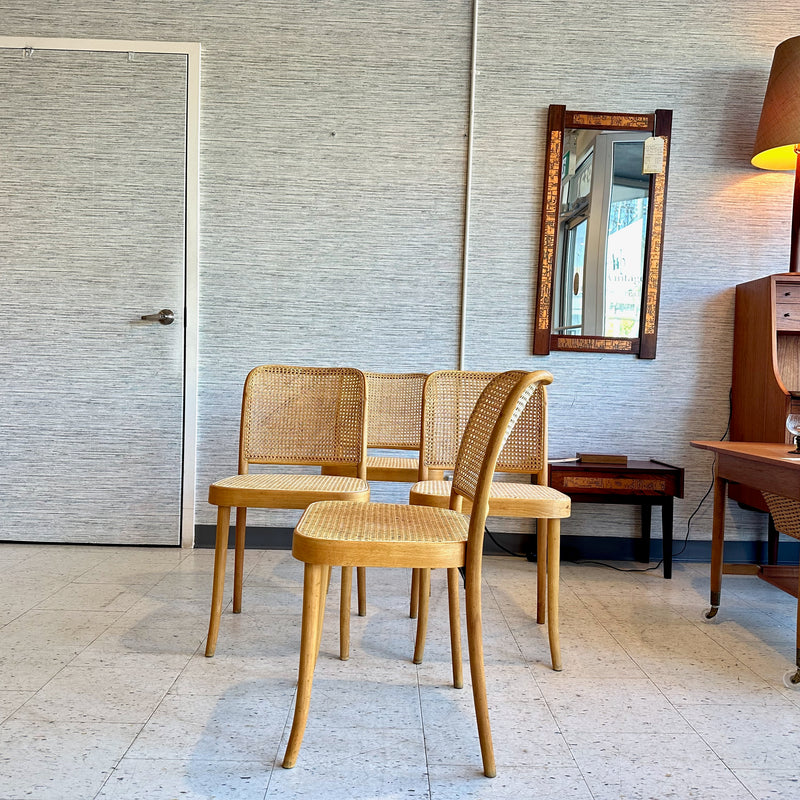 Early Model A 811 And A 811/ F Chairs by Josef Hoffmann for Thonet