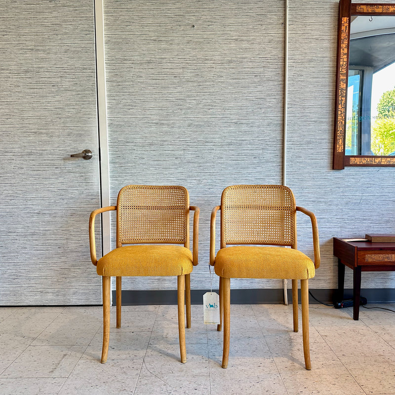 Early Model A 811 And A 811/ F Chairs by Josef Hoffmann for Thonet