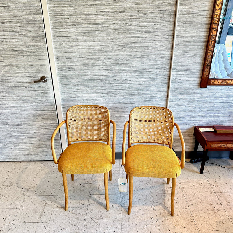 Early Model A 811 And A 811/ F Chairs by Josef Hoffmann for Thonet