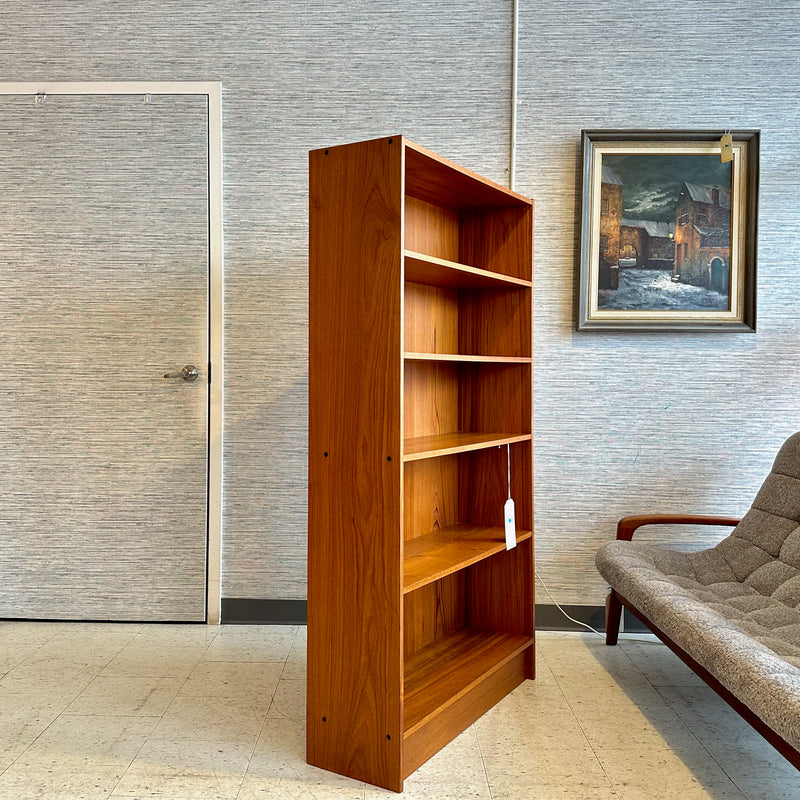 Elegant Danish Mid-Century Teak Bookcase