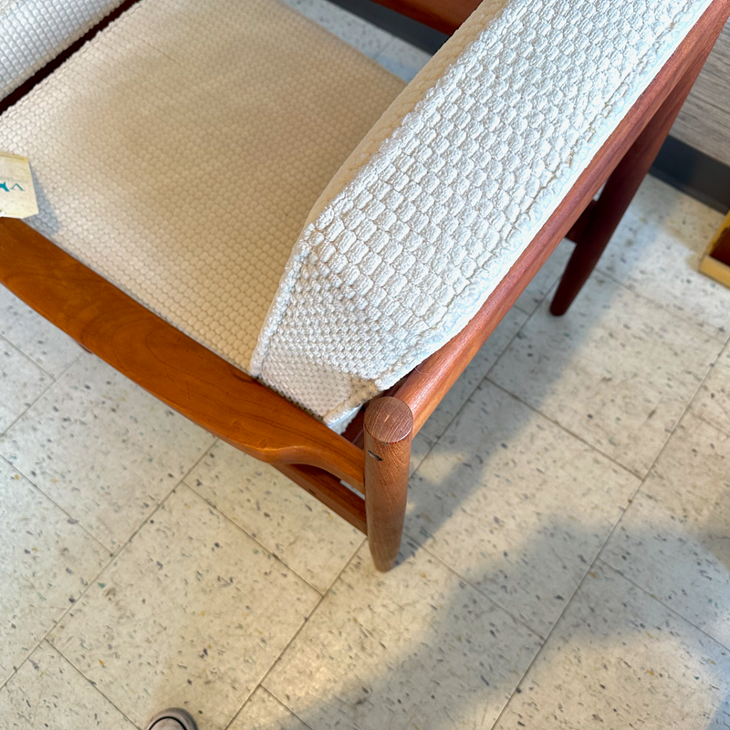 Erik Ole Jørgensen For Tarm Stole Mid-Century Teak Armchairs