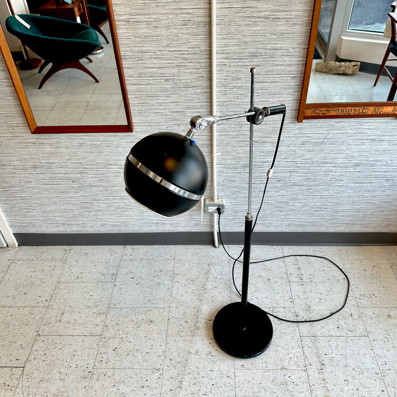 French Mid-Century Adjustable Balance Arm Floor Lamp