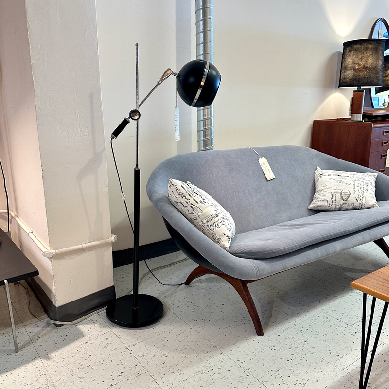 French Mid-Century Adjustable Balance Arm Floor Lamp