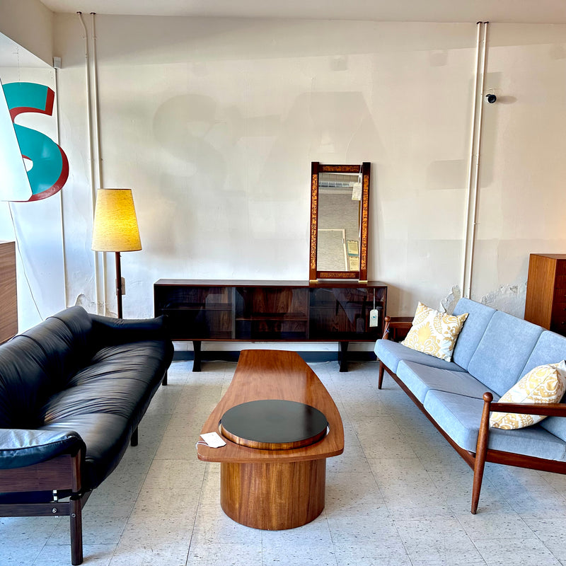 Danish Mid-Century Rosewood Media Cabinet By HP Hansen