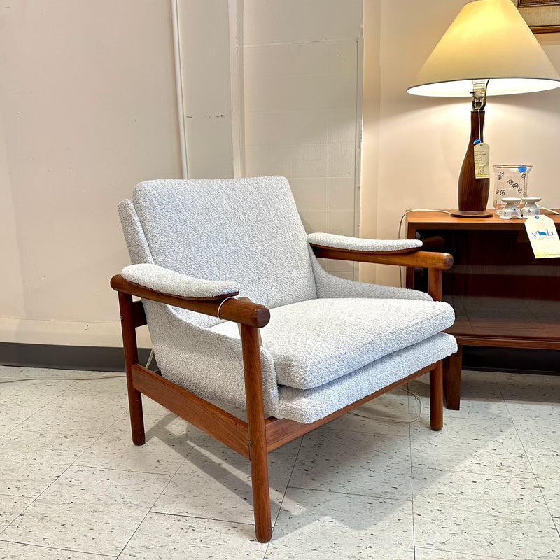 Mid-Century Modern Teak Armchairs In The Style Of Illum Wikkelsø