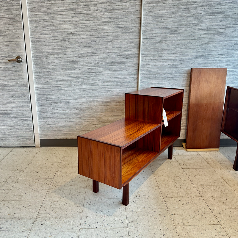 Mid-Century Teak 2-Tier Cabinet or Sofa Table