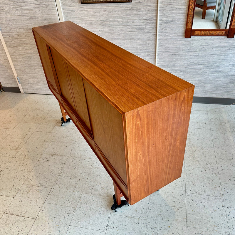 Mid-Century Danish Teak Highboard By EW Bach for Sejling Skabe