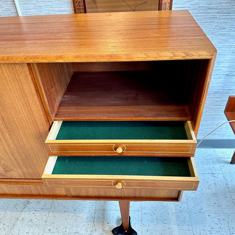 Mid-Century Danish Teak Highboard By EW Bach for Sejling Skabe