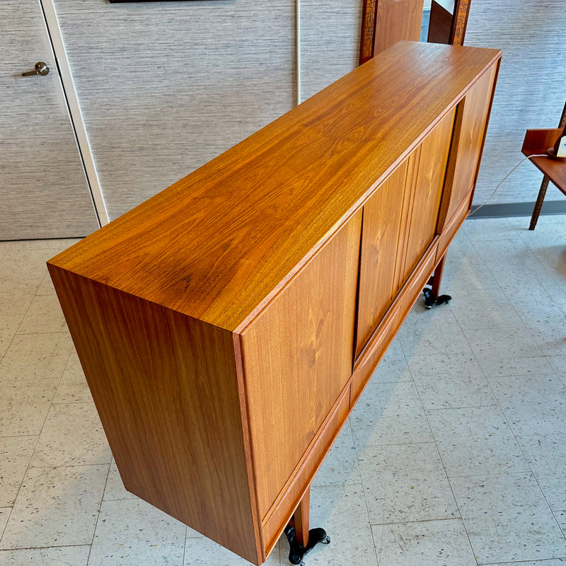 Mid-Century Danish Teak Highboard By EW Bach for Sejling Skabe