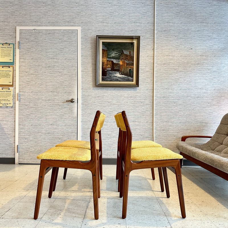 Mid-Century Dining Chairs By Poul Volther for Frem Rojle