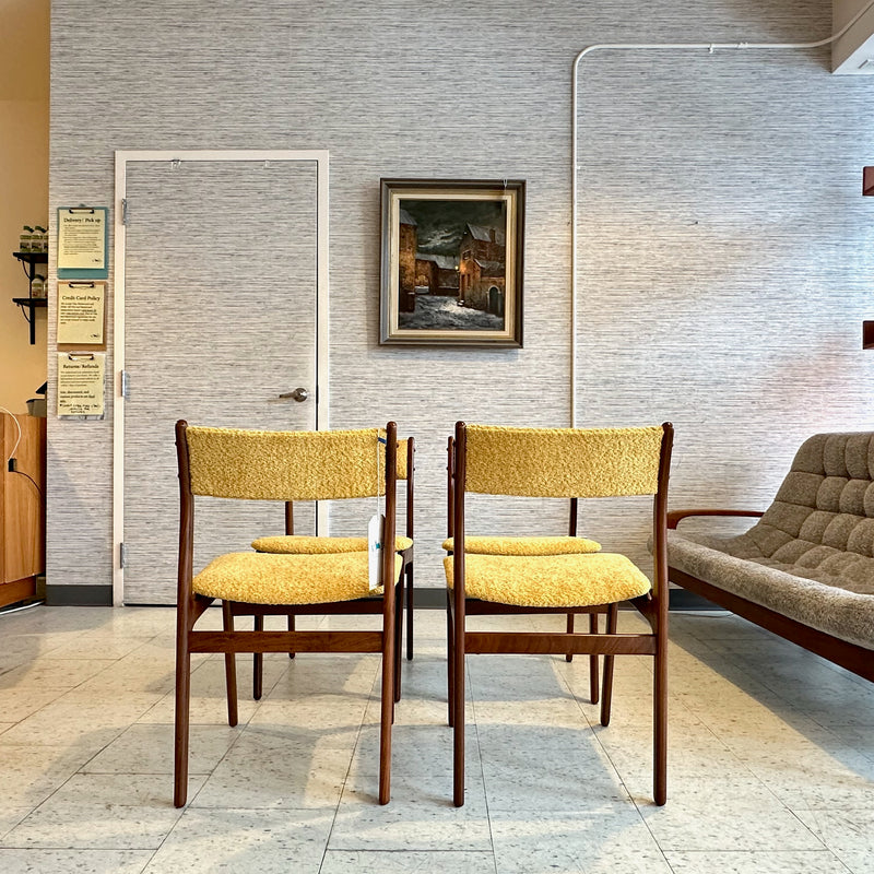 Mid-Century Dining Chairs By Poul Volther for Frem Rojle