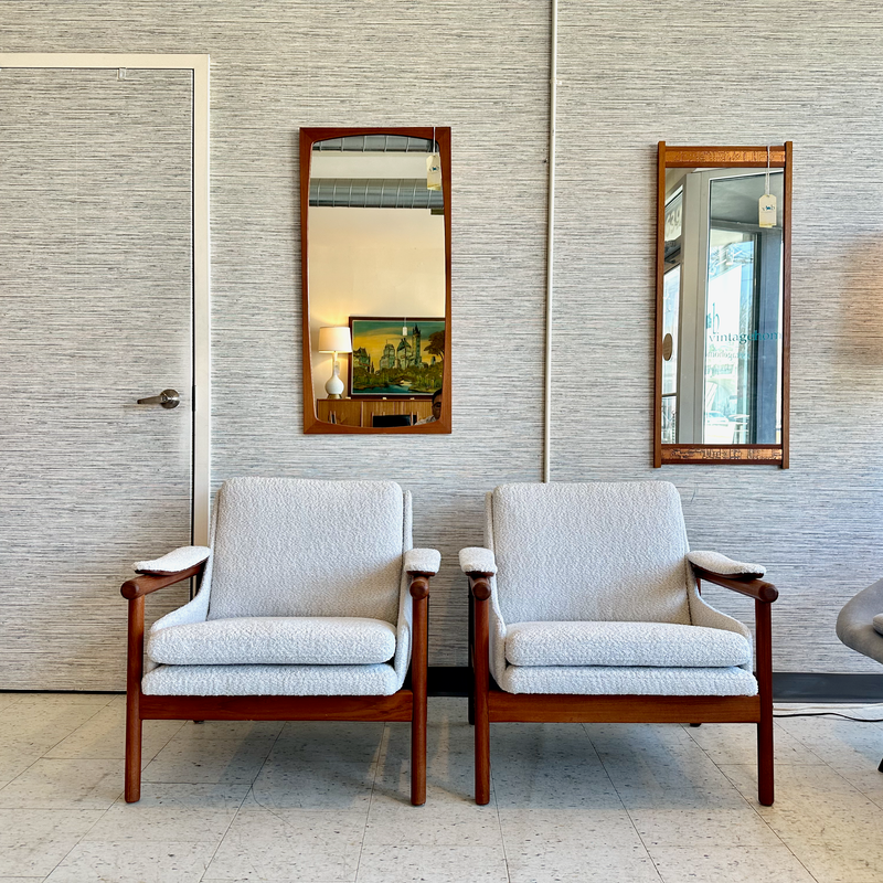 Mid-Century Modern Teak Armchairs In The Style Of Illum Wikkelsø