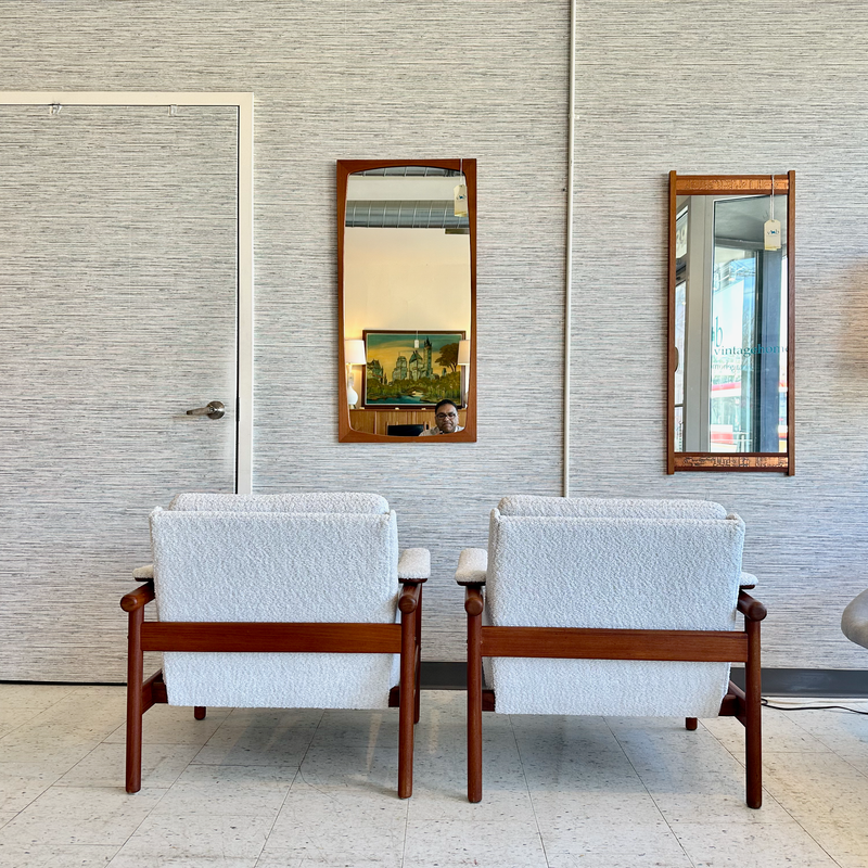 Mid-Century Modern Teak Armchairs In The Style Of Illum Wikkelsø